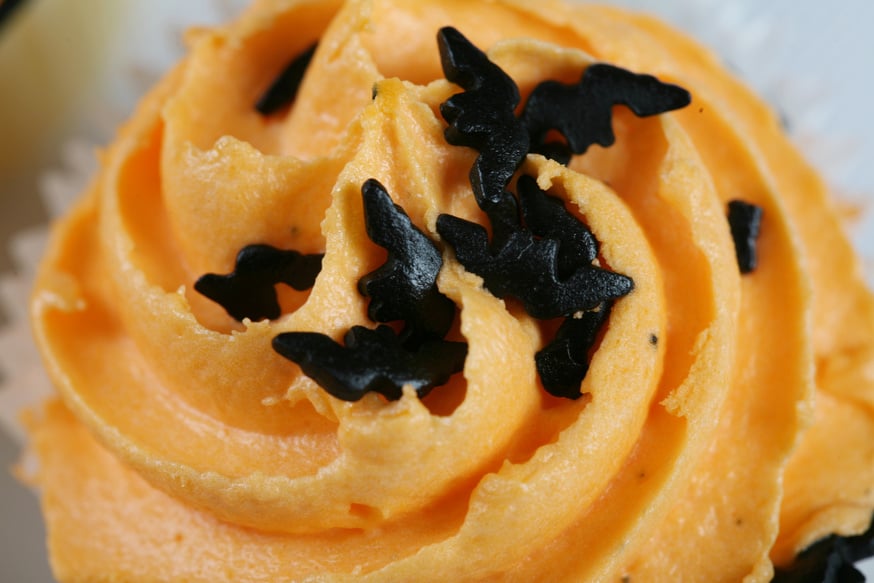 Halloween cup cake