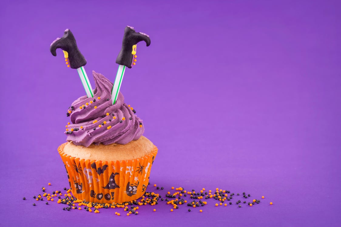 Halloween cupcake